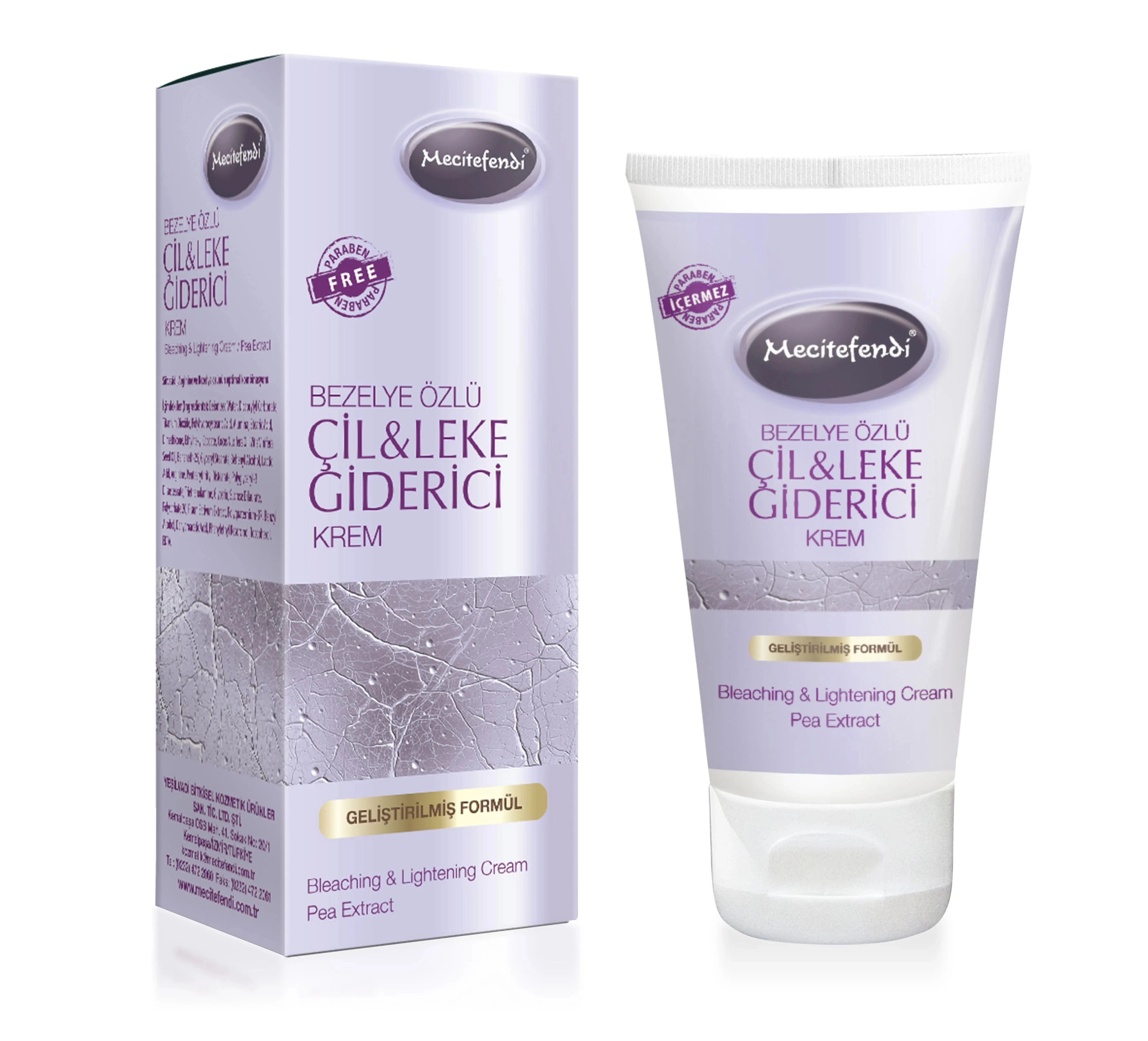 Mecitefendi Çil Ve Leke Kremi Bezelye Özlü 50 Ml