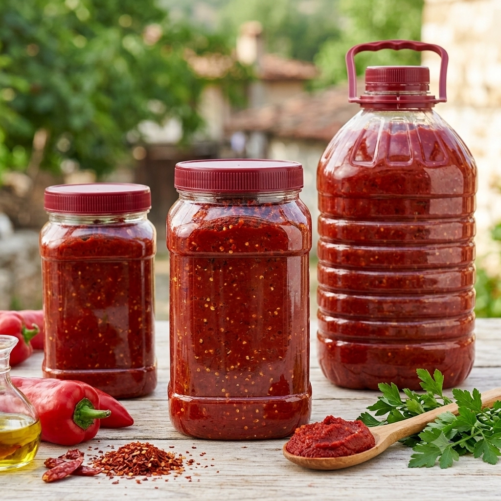 Antep Tatlı Biber Salçası