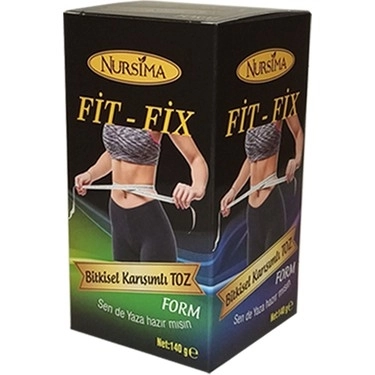 Fit Fix Detox Bitkisel Toz Karışım  140 gr