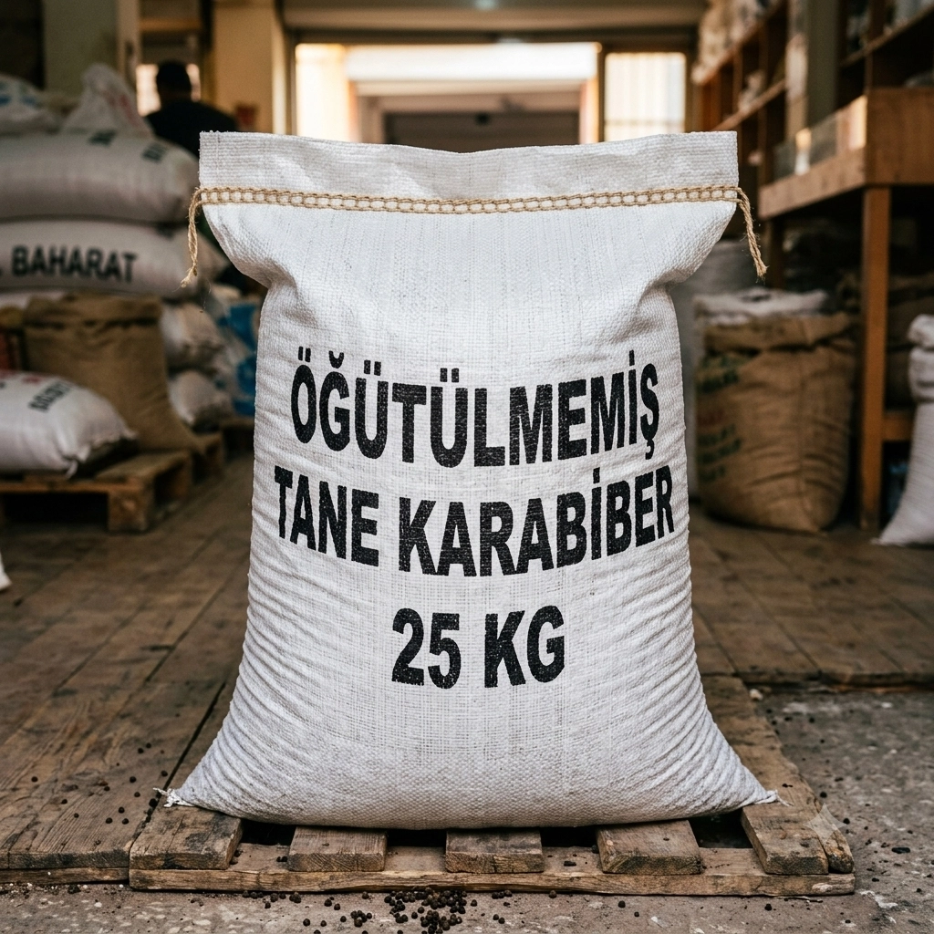 Öğütülmemiş Tane Karabiber 25 Kg