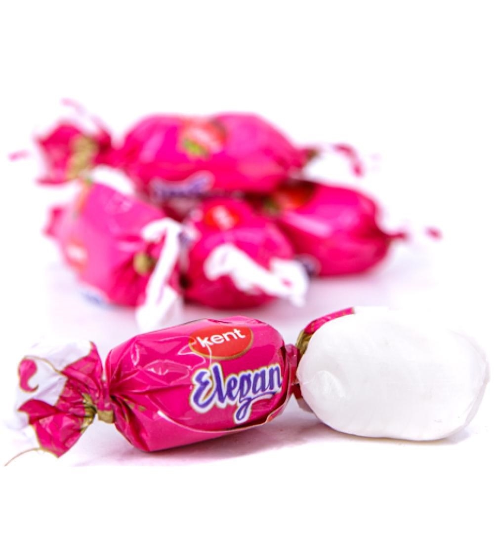 Kent Çilek Aromalı Elegan Yumuşak Şeker 