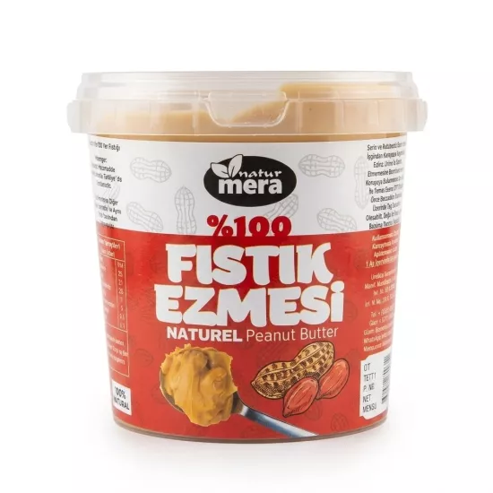 naturmera Şeker İlavesiz Fıstık Ezmesi 1000g