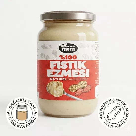 Kavrulmamış Fıstık Ezmesi 950g