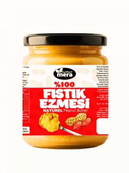 naturmera Şeker İlavesiz Fıstık Ezmesi 335g