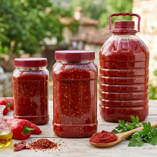Antep Acı Biber Salçası