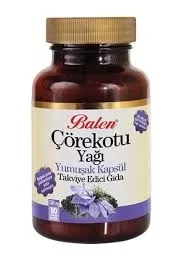Balen Çörekotu Yağı Yumuşak Kapsül