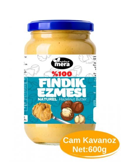 naturmera Şeker İlavesiz Fındık Ezmesi 600g