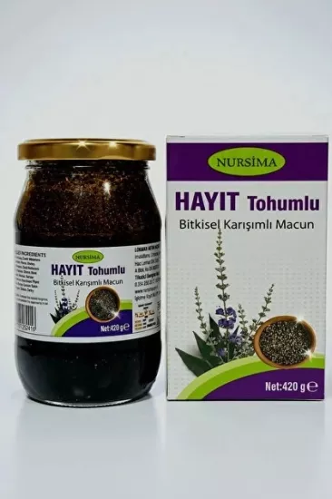 Hayıt Tohumlu Bitkisel Karışımlı Macun 420 gr