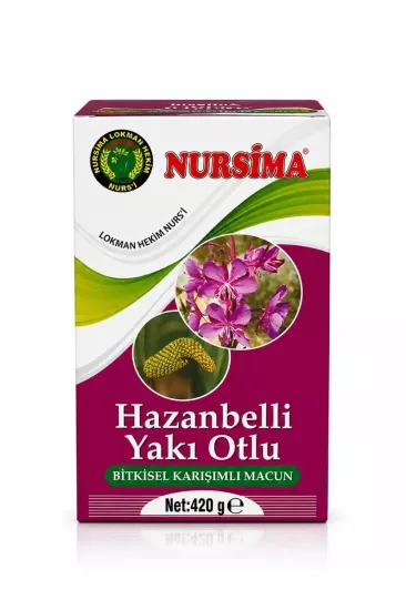 Hazanbelli Yakı Otlu Bitkisel Karışımlı Macun 420 gr