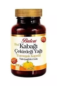 Balen Bal Kabağı Çekirdeği Yağı Yumuşak Kapsül 1380 Mg* 100