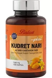Balen Kudret Narı ve Sarı Kantaron Yağı İçeren Yumuşak Kapsül