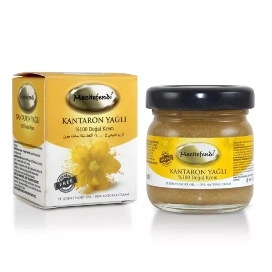 Mecitefendi Kantaron Yağlı %100 Doğal Krem 30 Ml