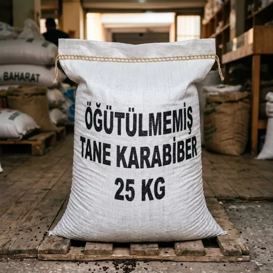 Öğütülmemiş Tane Karabiber 25 Kg