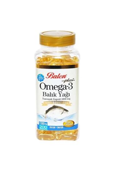 Balen Omega 3 Balık Yağı Yumuşak Kapsül 1380 Mg* 200