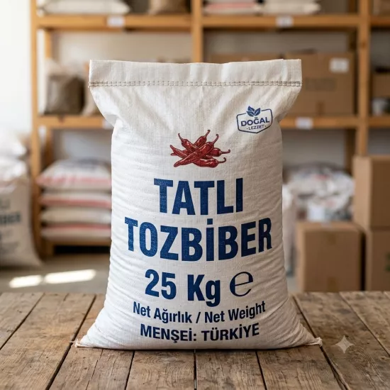 Tatlı Tozbiber 25 Kg
