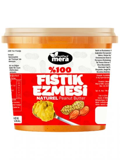 naturmera Şeker İlavesiz Fıstık Ezmesi 1000g