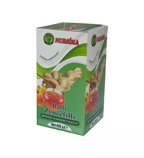 Ballı Zencefilli Bitkisel Karışımlı Macun 420 gr